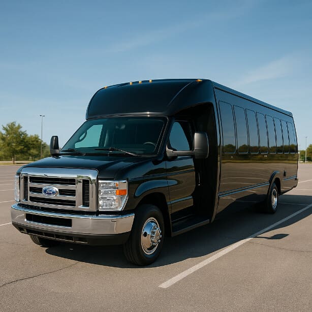 Colorado Springs Shuttle Bus Rentals 18 Passenger Shuttle Bus