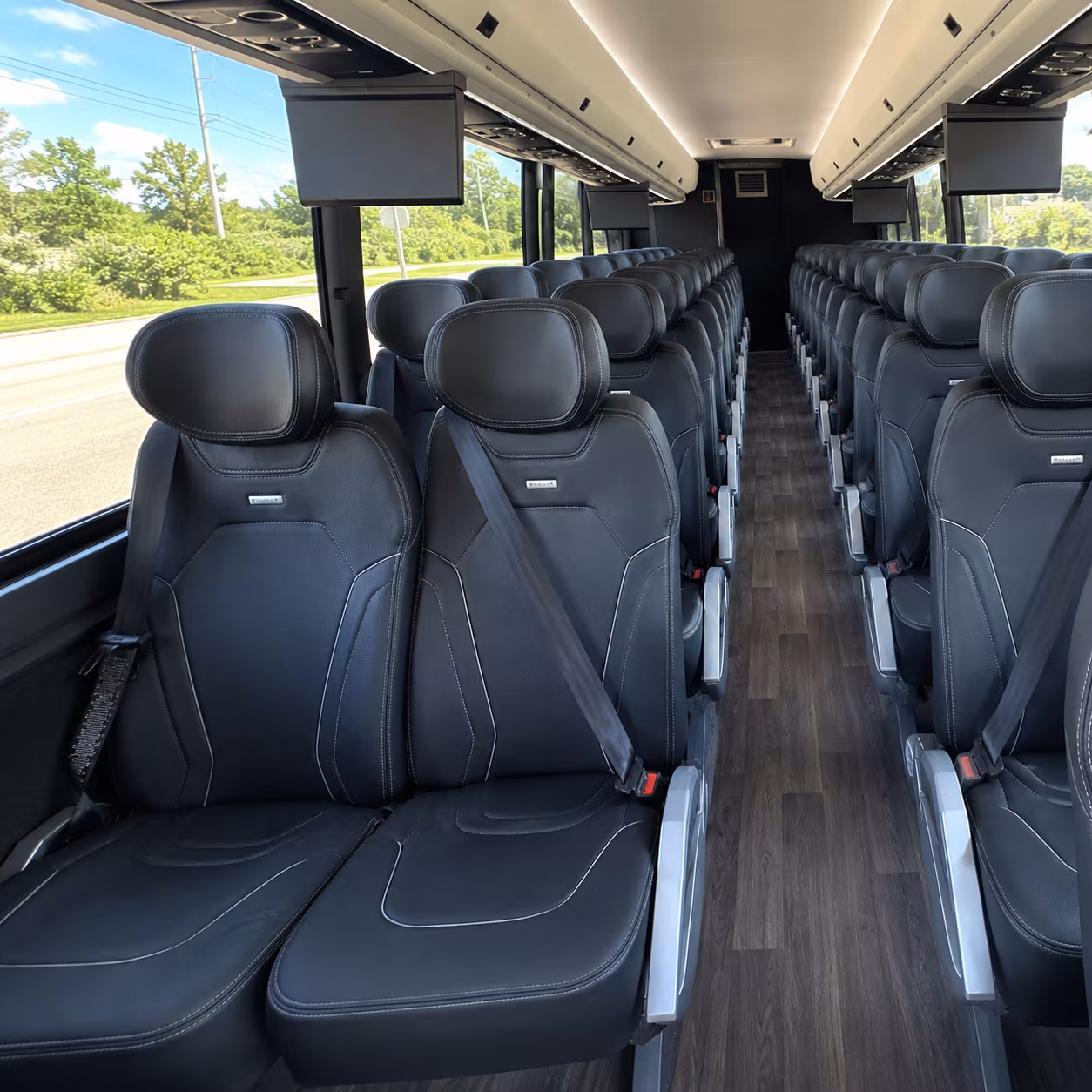 colorado springs charter bus interior gallery
